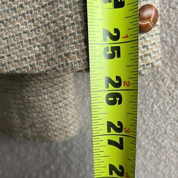 Vintage Pendleton Suede & Tweed Sport Coat/Suit Jacket/Blazer-Tan/Beige-Men’s 44 - Picture 12 of 14